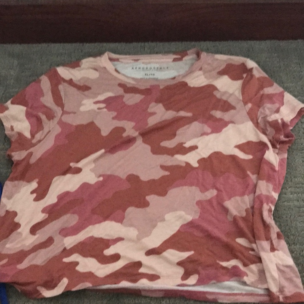 Camo pink short sleeve from aero
